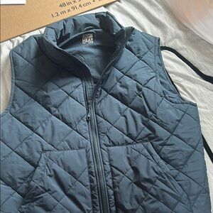 Patagonia Gray Quilted Vest for Layering